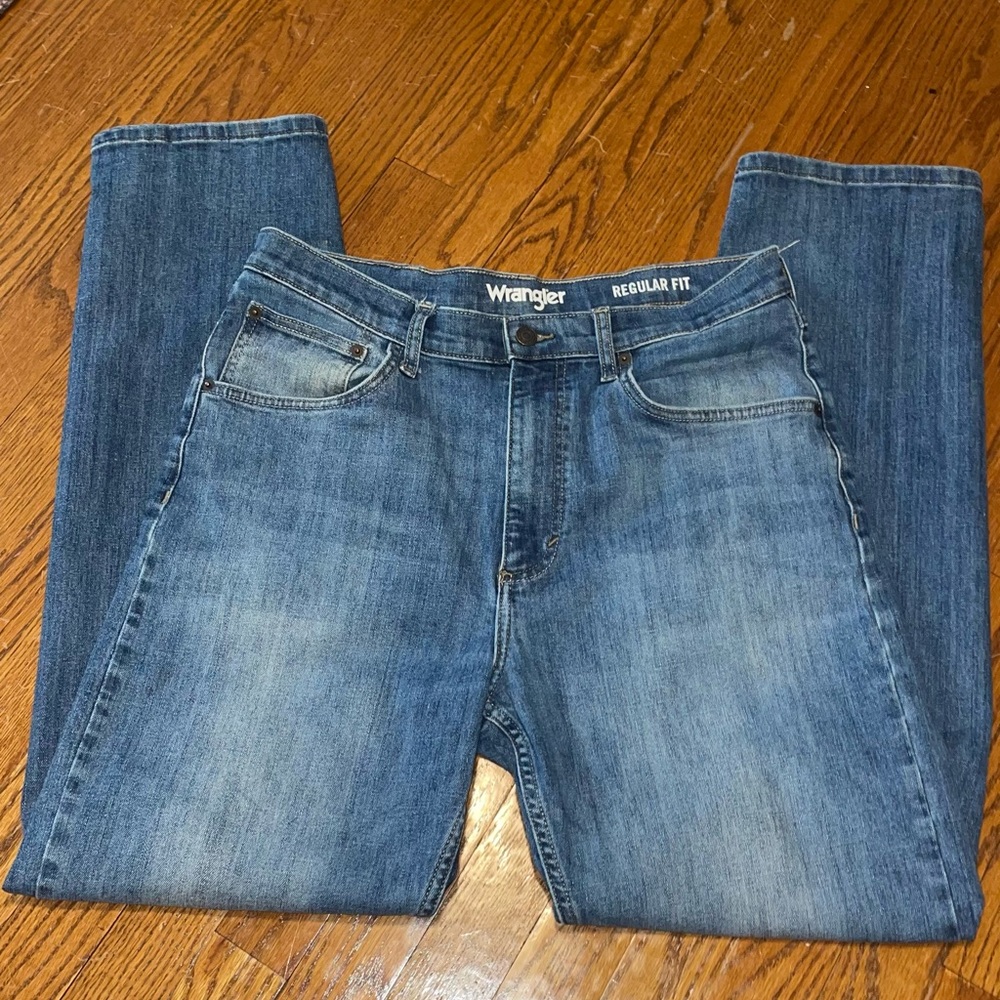 wrangler regular fit jeans